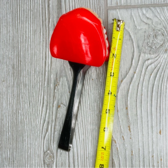 Vintage 70s 80s Unusual Dentist Dental Plastic Tongs novelty chomper tongs - Picture 6 of 6